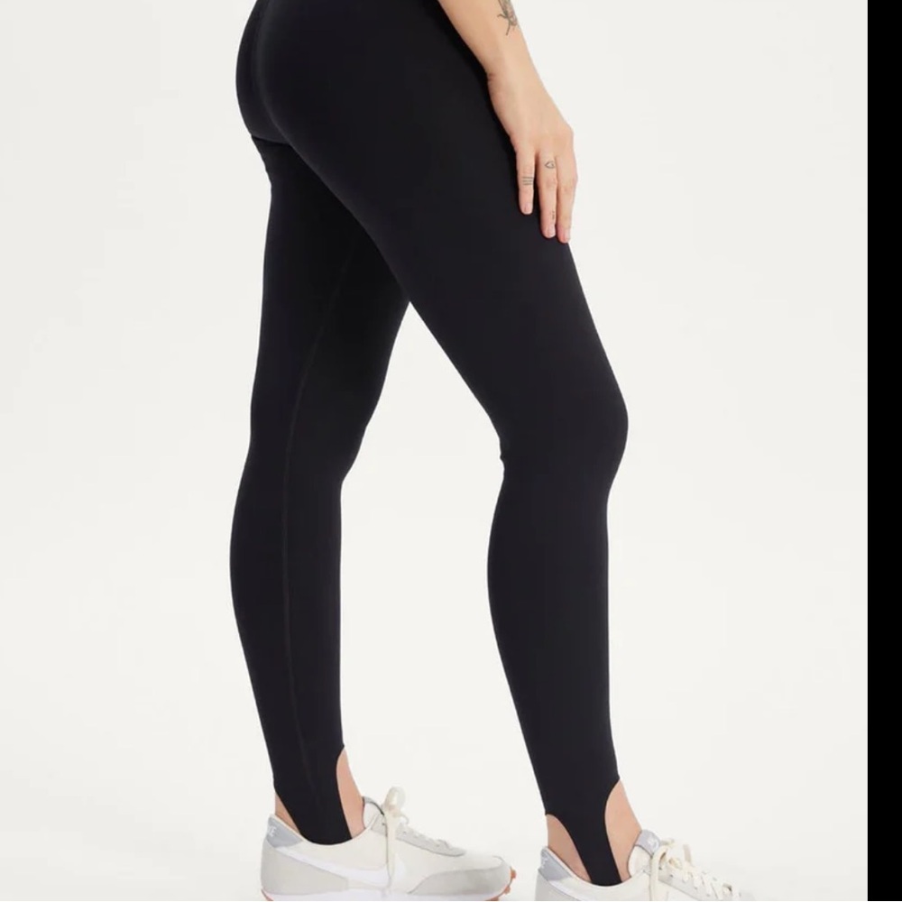 Black Compressive Stirrup Legging from Girlfriend Collective